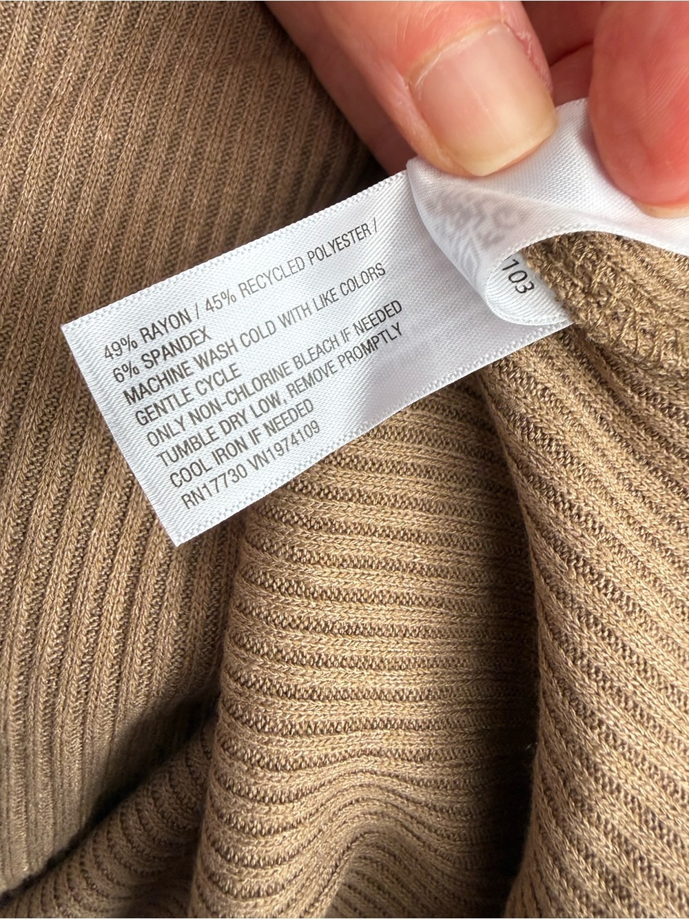 Universal Thread Rib Knit Tank Dress - Picture 6 of 6